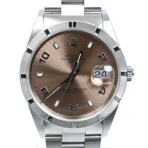 ROLEX Rolex Oyster Perpetual Date Automatic Watch 15210 Engine Turned A-Seria...